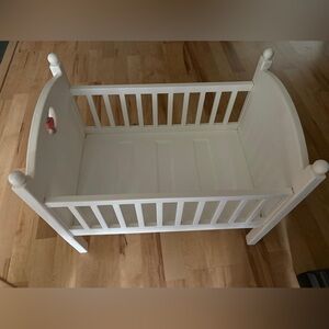 American Girl Bitty Baby Heart Crib